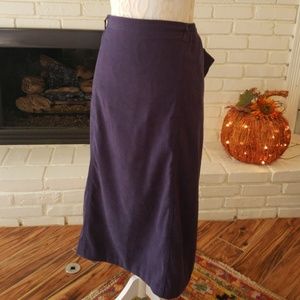 Appleseed's Suedecloth Boot Skirt 24W no slits